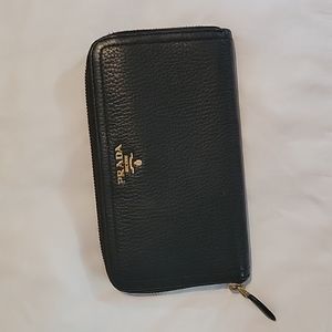 Prada, Large Saffiano Leather Wallet